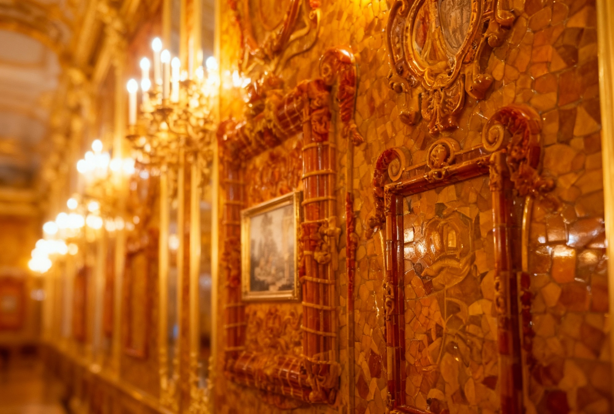 Янтарная комната в Калининграде 